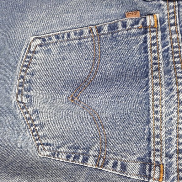 Vintage Levi’s 540 Relaxed Fit Jeans Denim USA Made Blue Men’s Size W38 L 29 - Picture 6 of 12